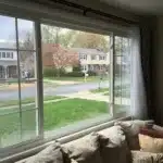 View from the window of the house