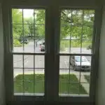 View from the window of the house