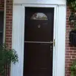 White Threshold at home with black door